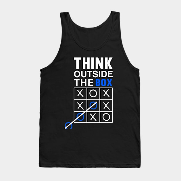 Thinking Outside the Box T shirt Tank Top by Vine Time T shirts